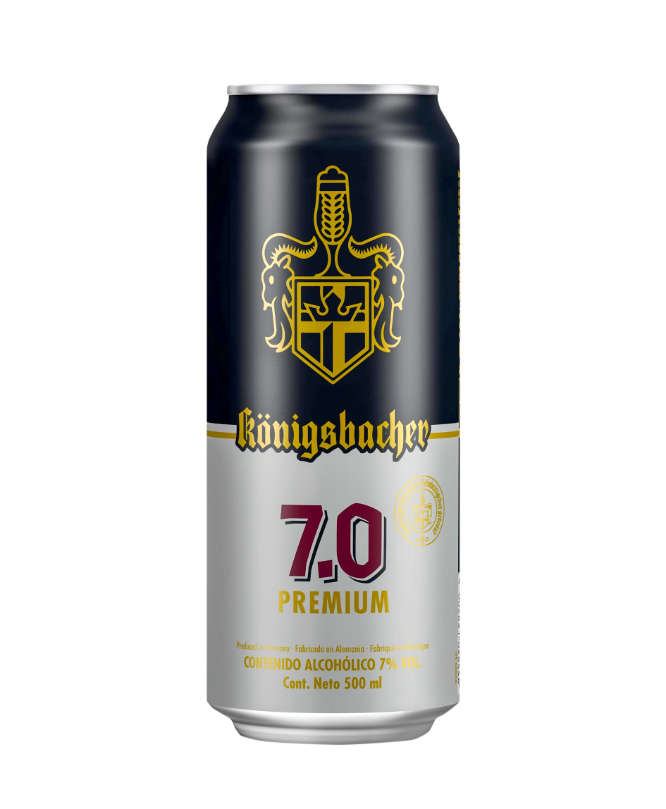 BIA KONIGSBACHER 7,0 - Bia lúa mạch ( bia vàng ). 